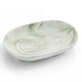 thumbnail image 1 of AIMAIAIMAI Ceramic Soap Dish Holder, Decorative Marble Bar Soap Tray for Bathroom Kitchen Sink, 1 of 6