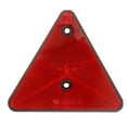 thumbnail image 1 of Fancy Combs 2 Pcs Trailer Red Triangle Reflectors for Gate Posts Rear Reflectors Screw-on Triangle Reflective for Trailer Bike Truck Van, 1 of 8