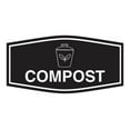 thumbnail image 1 of Fancy Compost Sign (Black) - Medium, 1 of 5