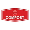 thumbnail image 1 of Fancy Compost Sign (Red) - Small, 1 of 5
