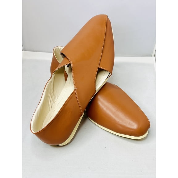 Fancy Dark Brown Color Leather Shoes