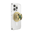 thumbnail image 1 of PopSockets Phone Grip for MagSafe, Magnetic Holder, Phone Stand, Enamel - Gem Brooch Jade, 1 of 3