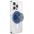 thumbnail image 1 of PopSockets Phone Grip for MagSafe, Magnetic Holder, Phone Stand, Blue - Lace Blue Vermeer, 1 of 3