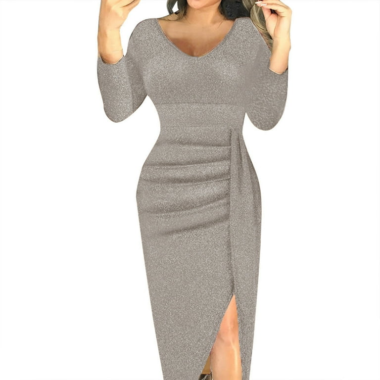 Fancy Dresses for Women Party Party Long Women Sleeve Fashion