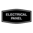 thumbnail image 1 of Fancy Electrical Panel Sign (Black / Silver) - Large, 1 of 1