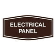 thumbnail image 1 of Fancy Electrical Panel Sign (Dark Brown) - Medium, 1 of 1