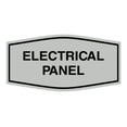 thumbnail image 1 of Fancy Electrical Panel Sign (Lt Gray) - Large, 1 of 1