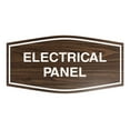 thumbnail image 1 of Fancy Electrical Panel Sign (Walnut) - Large, 1 of 1