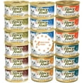 Fancy Feast Classic Pate Wet Cat Food Variety Pack, 6 Flavor, (3 of Each Flavor) (Total 18 Count