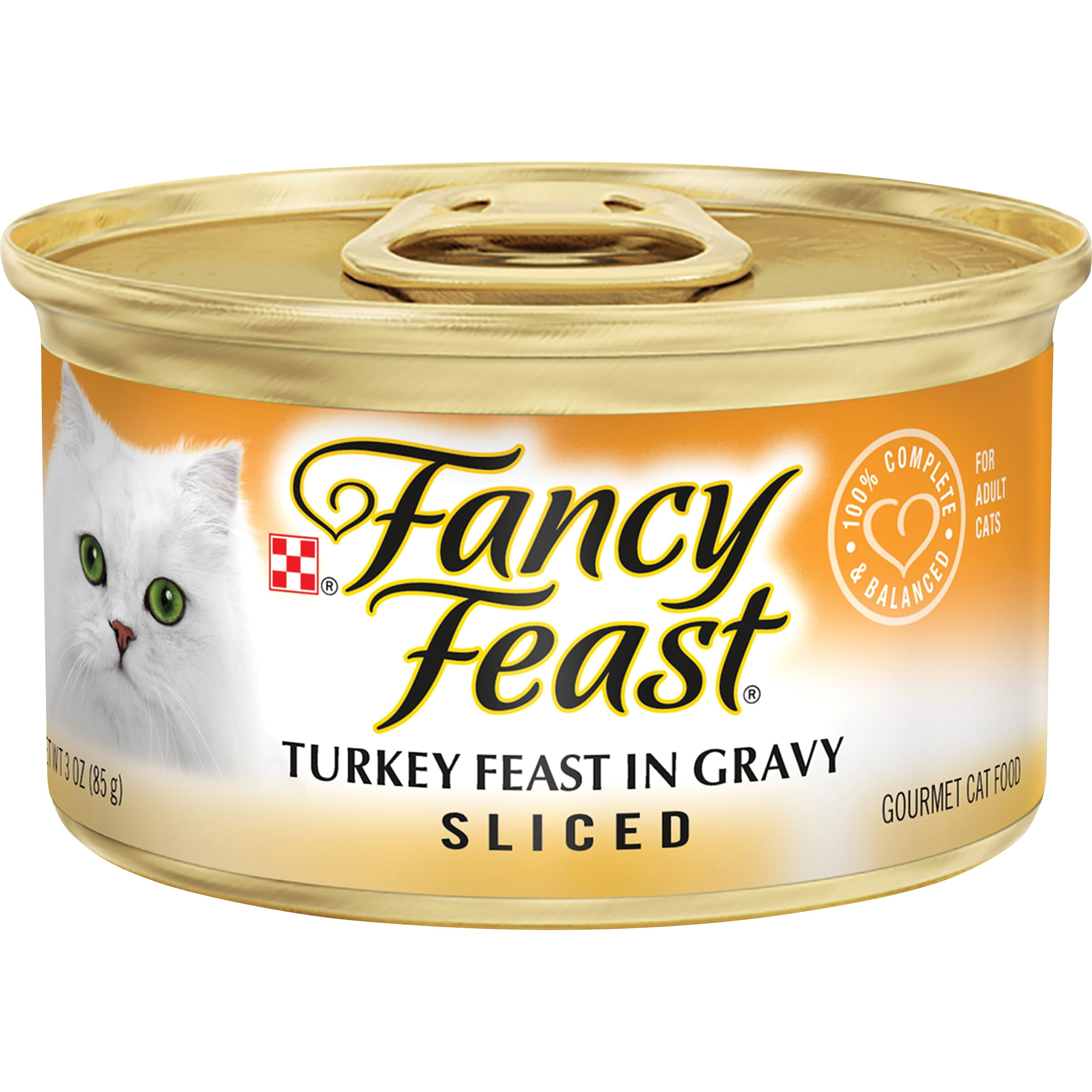Fancy Feast Sliced Turkey Canned Cat Food Fancy Feast Sliced Turkey Canned Cat Food