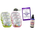 thumbnail image 1 of Fancy Feast Kitten Petites - 2 Flavors: Tender Chicken & Tender Salmon | Percy Loves Pal Furresher, Catnip Toy, & MerlinsMart Zine, 1 of 8