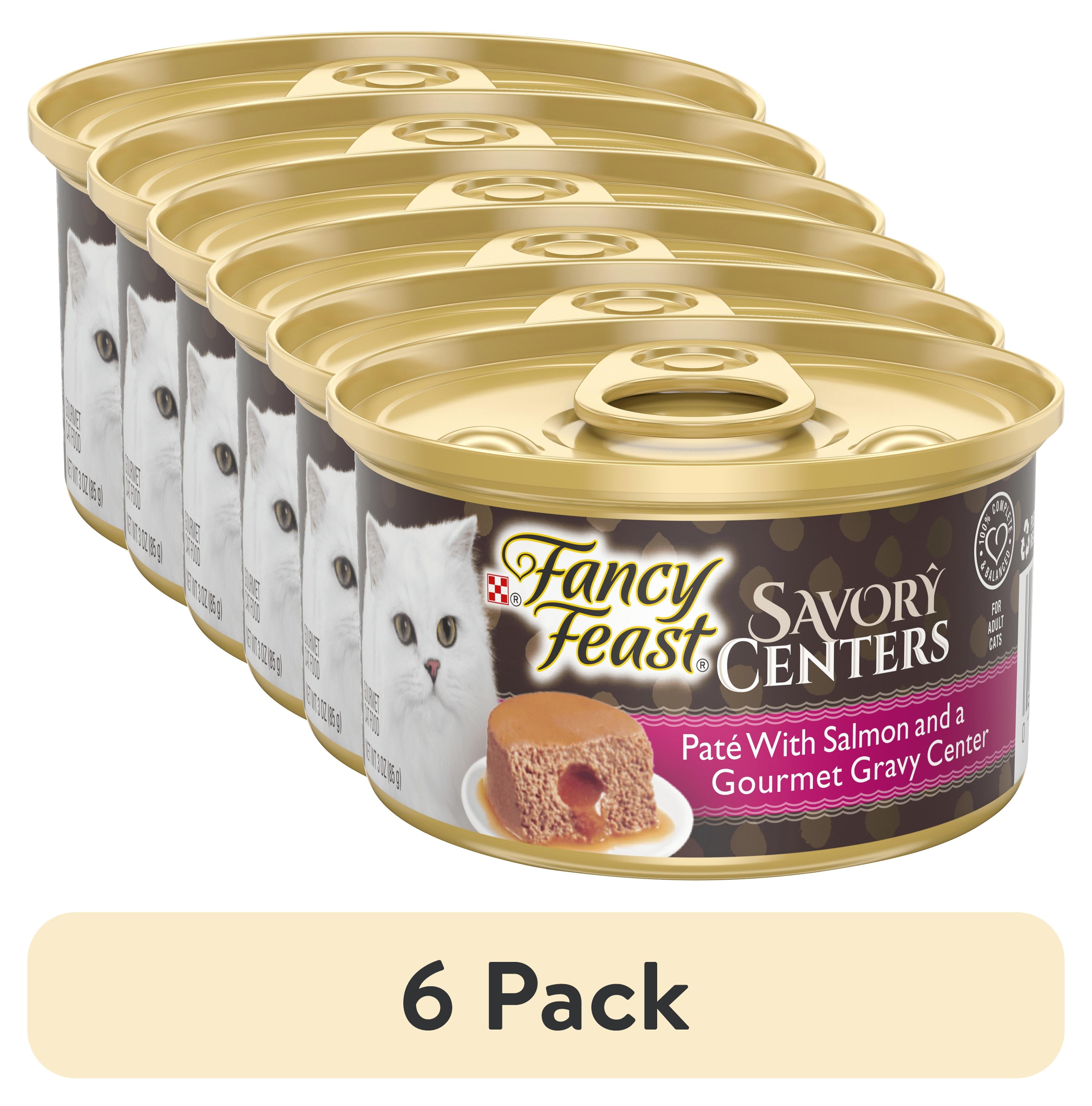 Fancy feast gravy in the middle 2025