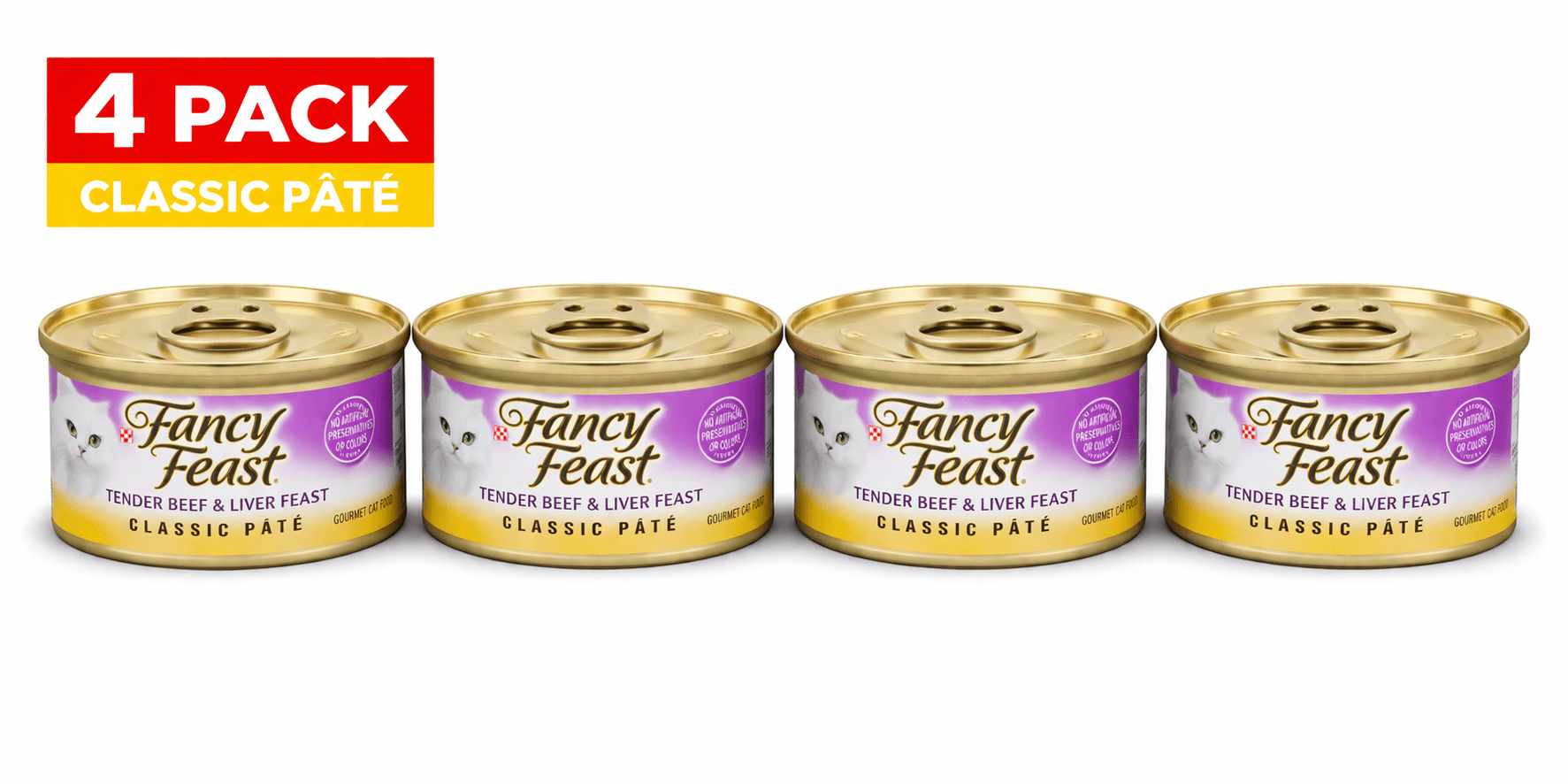 Liver Fancy Feast Classic Beef Fancy Feast Classic Tender Beef Liver Feast Cat Food 85g