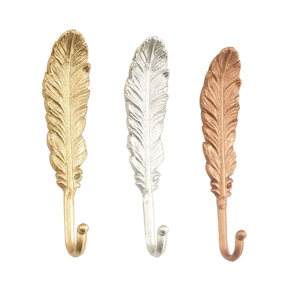 Wilko Elegant Pretty Feather Wall Hook