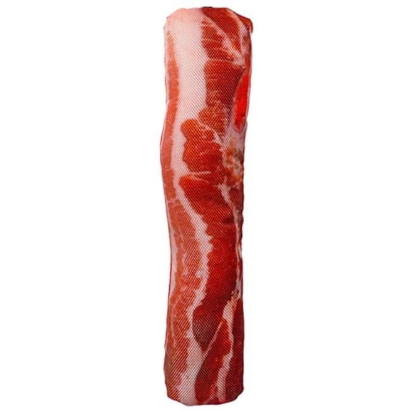 Fancy Feline Plush Bacon Dog Toy