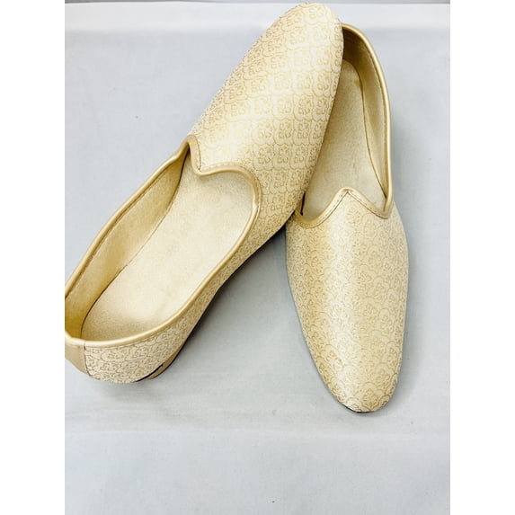 Fancy Gold Color Shoes