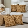 thumbnail image 1 of Fancy Homi 4 pack Mustard Yellow Floral Vintage Square Decorative Throw Pillow Covers 18x18 inch for Couch Sofa Bed Living Room, Modern Farmhouse Bobo Fall Home Decor,Soft Cotton Linen Cushion Cover, 1 of 6