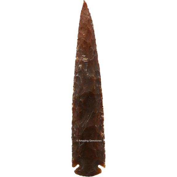 Fancy Jasper Crystal Arrow Head Stone Large 1 Piece (5" to 6" Inch)
