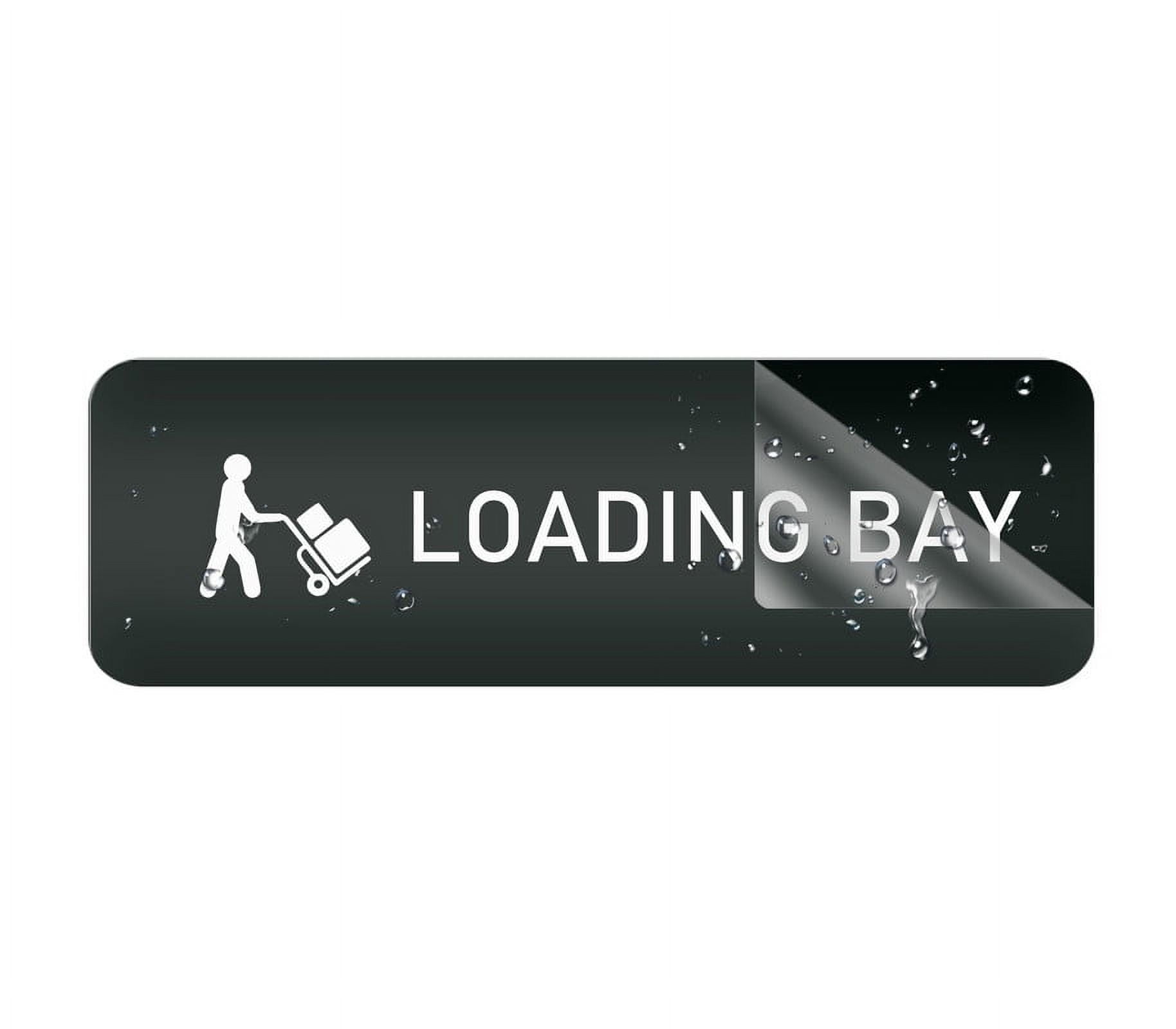 Fancy Loading Bay Wall Or Door Sign Acrylic Sign For Office Door Wall ...