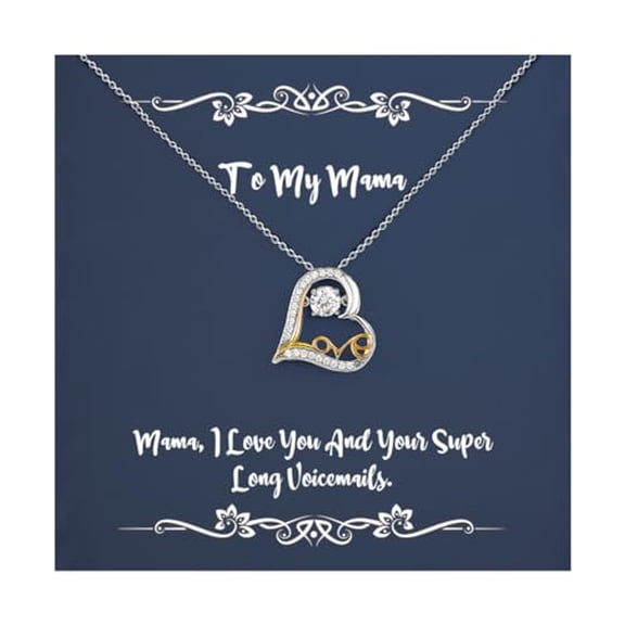 Fancy Mama Gifts, Mama, I Love You And Your Super Long, Unique Idea Love Dancing Necklace For Mother, Jewelry From Son, Dance necklace, Dance jewelry, Ballroom dancing necklace, Latin dance necklace,