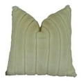 thumbnail image 1 of Fancy Mink Handmade Throw Pillow - Ivory & Off White - 20 x 36 in., 1 of 1