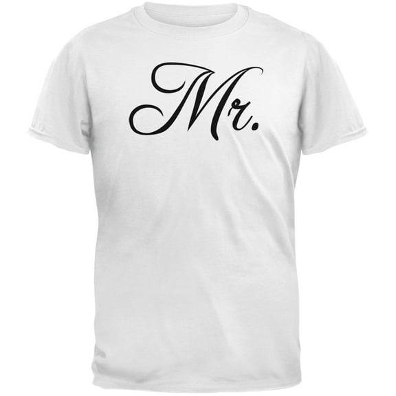 Fancy Mr. White Adult T-Shirt - X-Large