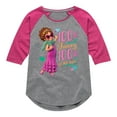 thumbnail image 1 of Fancy Nancy - 100 Percent Fancy - Toddler And Youth Girls Raglan Graphic T-Shirt, 1 of 4