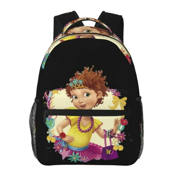 Fancy Nancy Backpack All Over Print Casual School Laptop Bags Lightweight Travel Sports Shoulder Daypack Bookbags