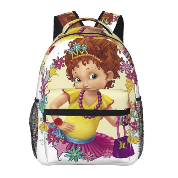 Fancy Nancy Backpack All Over Print Casual School Laptop Bags Lightweight Travel Sports Shoulder Daypack Bookbags