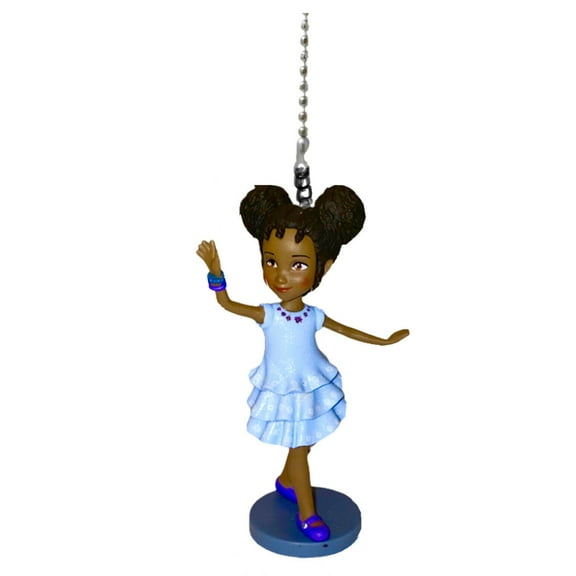 Fancy Nancy Bree James PVC Fan Light Lamp Pull Chain Figurine Figure Disney 3