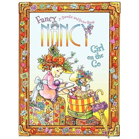 Pre-Owned Fancy Nancy Fancy Nancy: Girl on the Go: A Doodle and Draw Book, (Paperback)