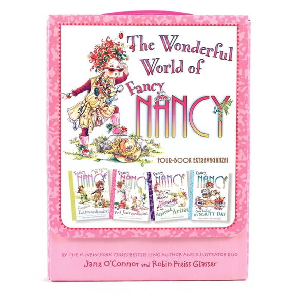 Fancy Nancy Fancy Nancy: The Wonderful World of Fancy Nancy: 4 Books in 1 Box Set!, (Paperback)