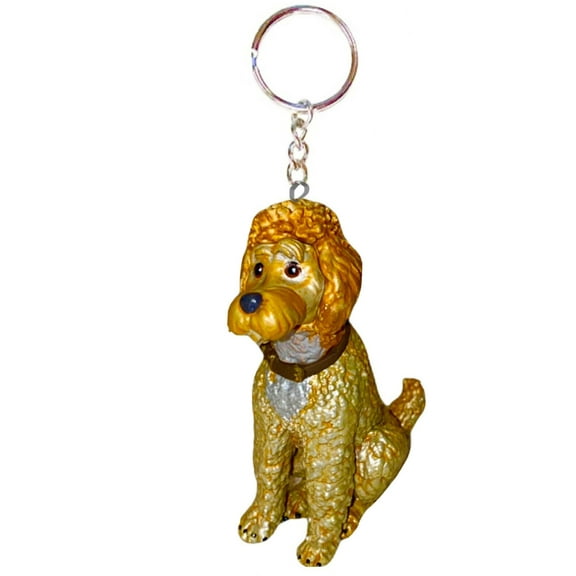 Fancy Nancy Figure Frenchy Puppy PVC Key Ring Keychain Figure Figurine Ornament