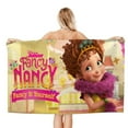 thumbnail image 1 of Fancy Nancy Gifts Beach Towel for Women Girl Birthday Inspired Fan Bath Outdoor Music Lover, 1 of 6