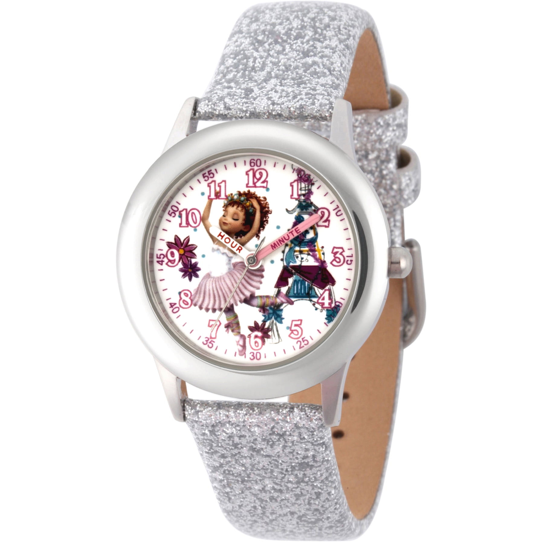 Silver glitter watch cheap