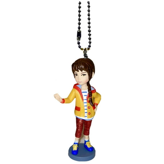 Fancy Nancy Grace PVC Keychain Dangler Ornament Figurine Figure Disney Charm 3”