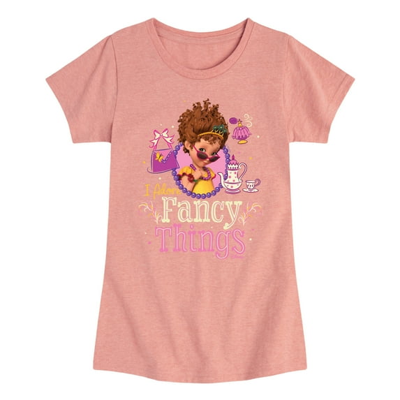 Fancy Nancy - I Adore Fancy Things - Toddler And Youth Girls Short Sleeve Graphic T-Shirt
