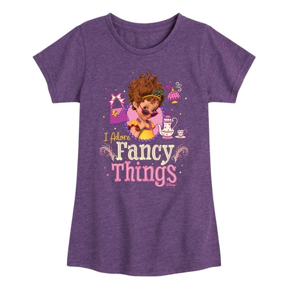 Fancy Nancy - I Adore Fancy Things - Toddler And Youth Girls Short Sleeve Graphic T-Shirt