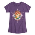thumbnail image 1 of Fancy Nancy - Joyeux Noel - Girls Toddler And Youth Fitted Short Sleeve Graphic T-Shirt, 1 of 5