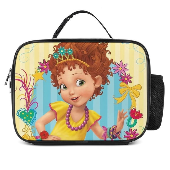 Fancy Nancy Lunch Bag Insulated, Lunch Box Bag Reusable Lunch Tote Bag, Lunch Box Container Bag Insulated for Work, Office, Travel, Picnic