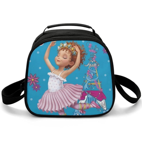 Fancy Nancy Lunch Bag Insulated, Lunch Box Bag Reusable Lunch Tote Bag, Lunch Box Container Bag Insulated for Work, Office, Travel, Picnic