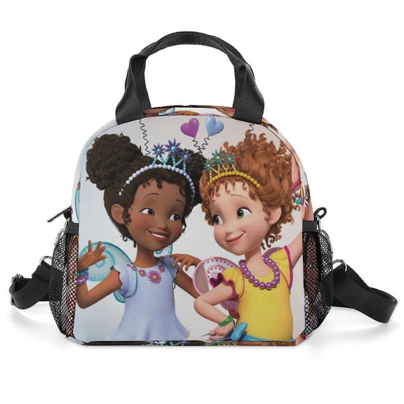 Fancy Nancy Lunch Bag Insulated, Lunch Box Bag Reusable Lunch Tote Bag, Lunch Box Container Bag Insulated for Work, Office, Travel, Picnic