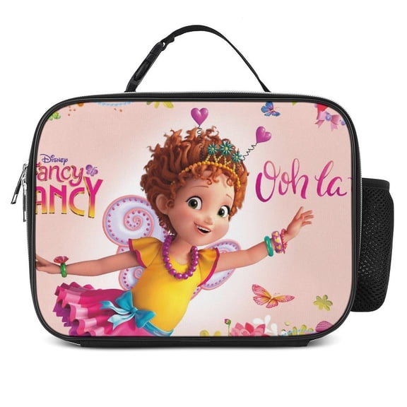 Fancy Nancy Lunch Bag Insulated, Lunch Box Bag Reusable Lunch Tote Bag, Lunch Box Container Bag Insulated for Work, Office, Travel, Picnic