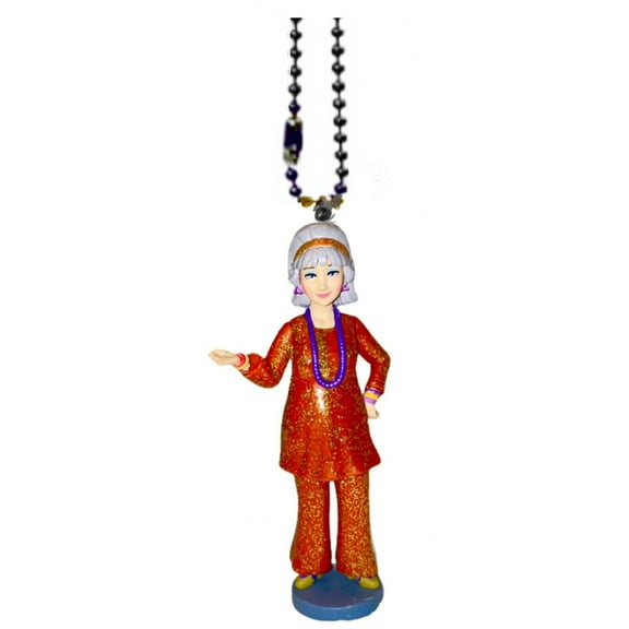 Fancy Nancy Mrs. Devine 3" PVC Keychain Dangler Ornament Figure Figurine Charm