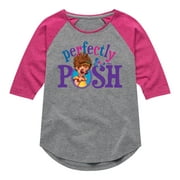 Fancy Nancy - Perfectly Posh - Toddler And Youth Girls Raglan Graphic T-Shirt