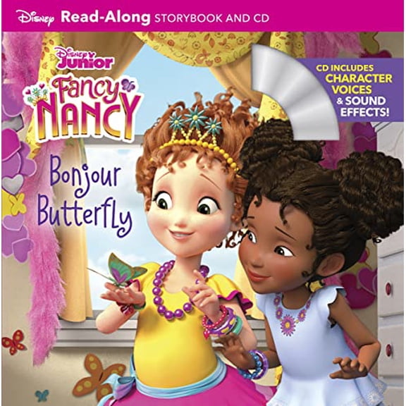 Pre-Owned Fancy Nancy Readalong Storybook and CD: Bonjour Butterfly (Paperback) 1368054455 9781368054454