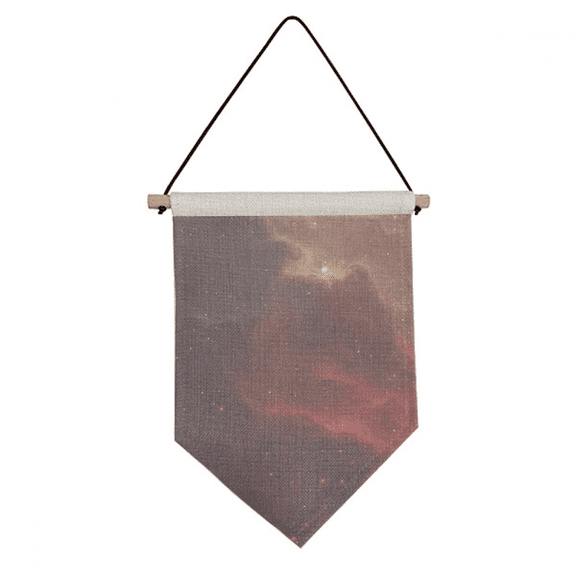 Fancy Nebula Dark Universe Canvas Flag Hanging Wall Art Decor Banner