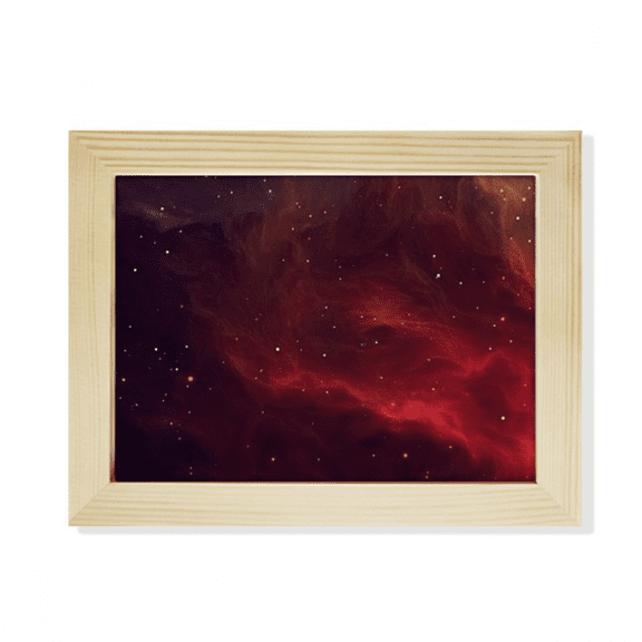 Fancy Nebula Dark Universe Desktop Photo Frame Picture Art Decoration Painting 6x8 inch