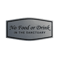 fancy-no-food-or-drink-in-the-sanctuary-sign-brushed-silver-medium
