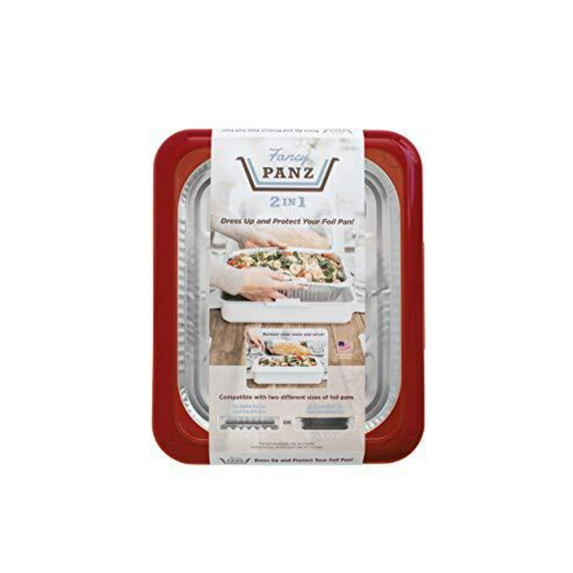 Fancy Panz 263971 Fancy Panz Foil Pan Container, Red